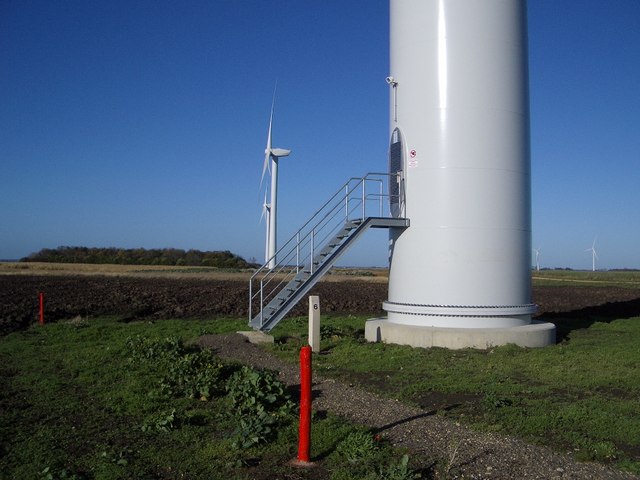 File:Base of Wind Turbine , Vine House Farm - geograph.org.uk - 281456.jpg