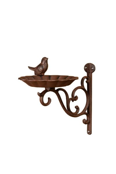 Old Iron Daisy Wall Feeder