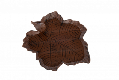 Old Iron Fallen Leaf Bird Bath
